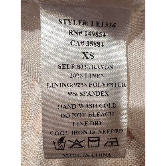 NWT Sage The Label Halter midi dress with a low back and a wrap-style skirt XS - Picture 8 of 8